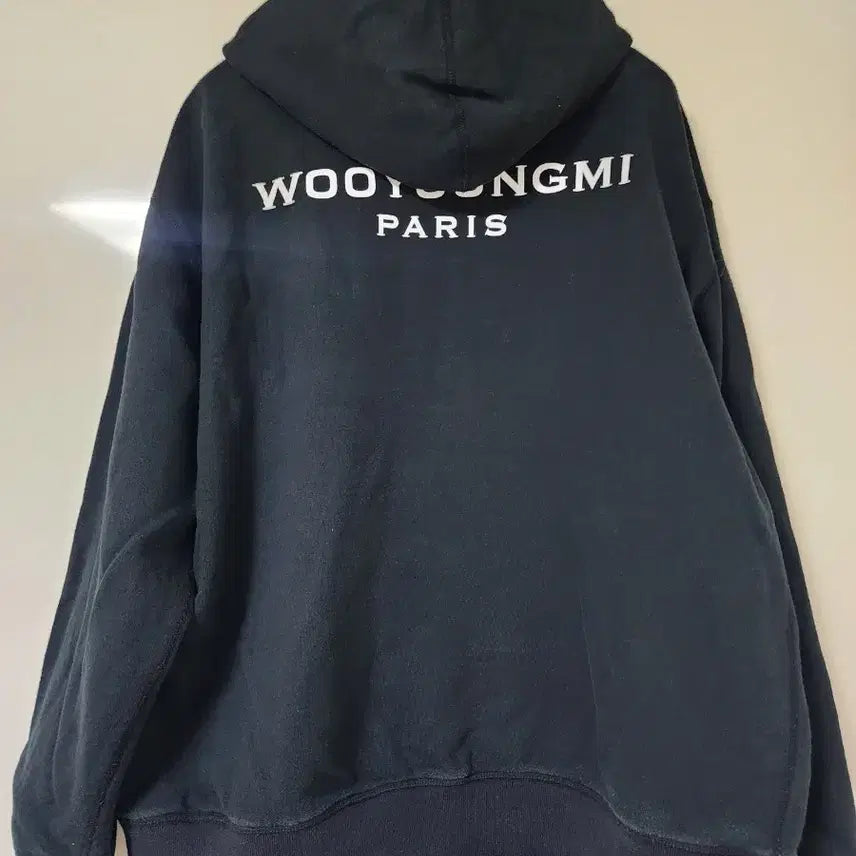 [BUNJANG] Wooyoungmi Hoodie Black (Size 50) / 우영미 후드티 블랙 50사이즈 100-105사이즈