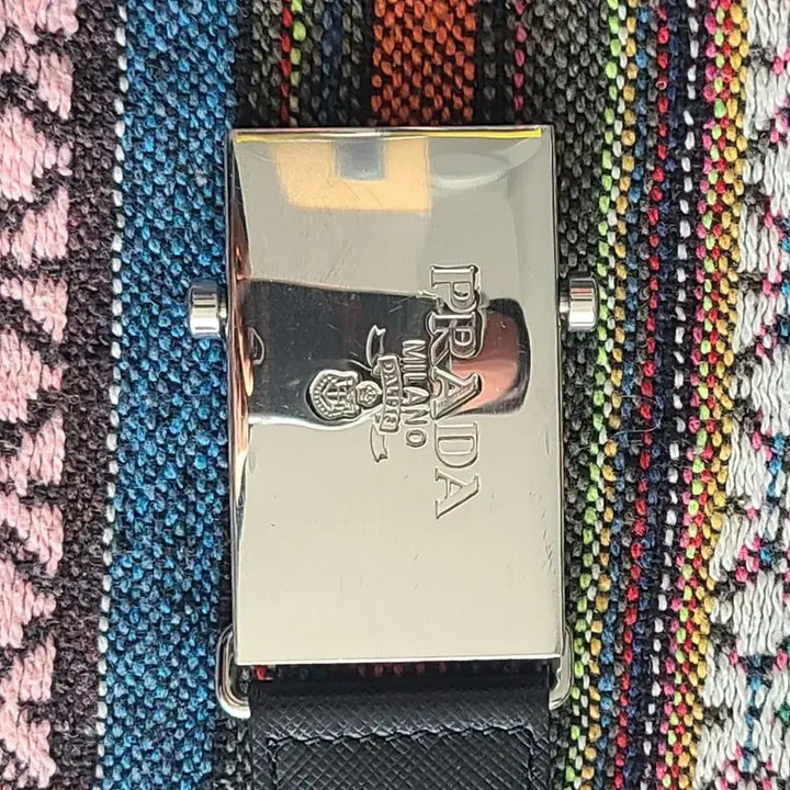 [BUNJANG] Prada Saffiano Leather Belt / 프라다 사피아노 벨트 판매