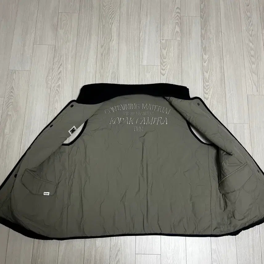 [BUNJANG] Kodak Reversible Fleece Vest L / 코닥 리버시블 플리스 자켓 베스트 L