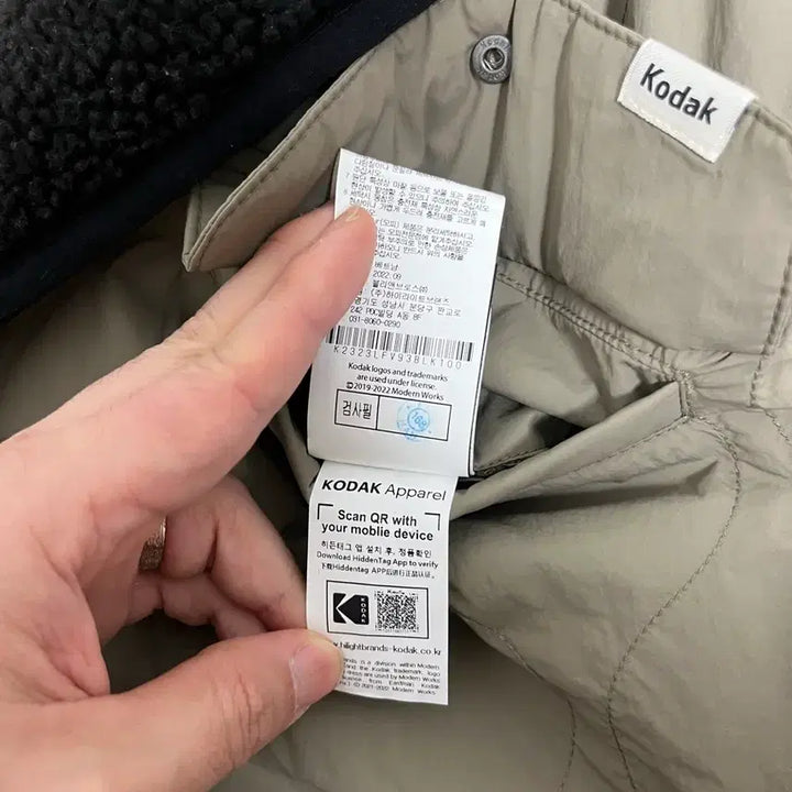 [BUNJANG] Kodak Reversible Fleece Vest L / 코닥 리버시블 플리스 자켓 베스트 L