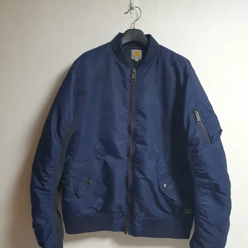 [BUNJANG] Carhartt Ashton Bomber Jacket Blue Night L / 칼하트 애쉬톤 봄버 자켓 블루나이트 L
