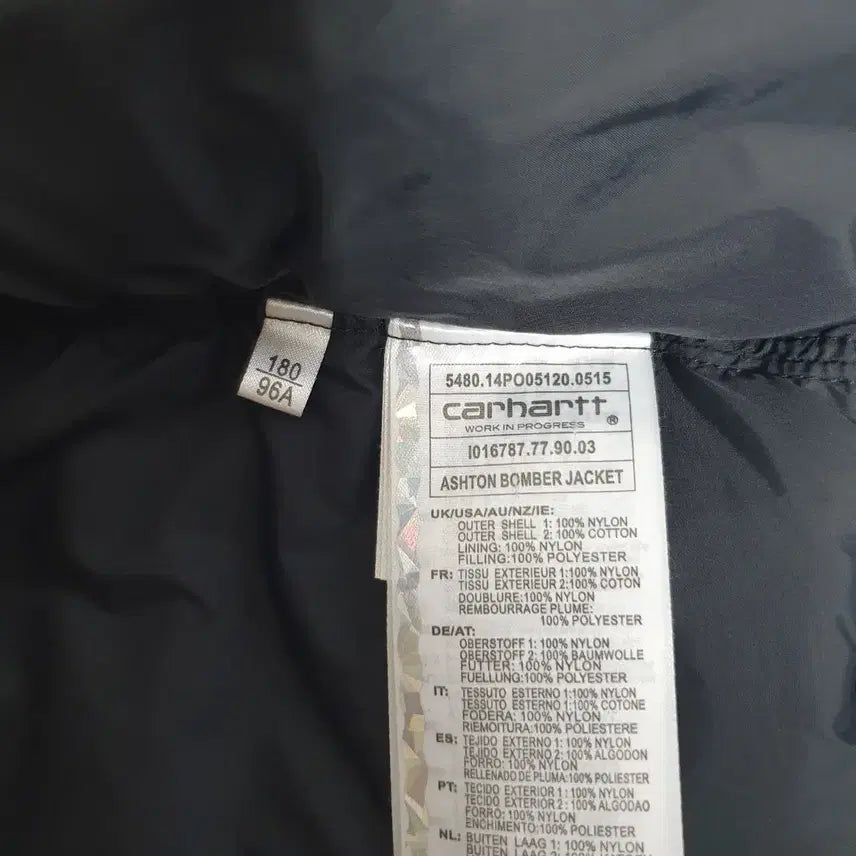 [BUNJANG] Carhartt Ashton Bomber Jacket Blue Night L / 칼하트 애쉬톤 봄버 자켓 블루나이트 L