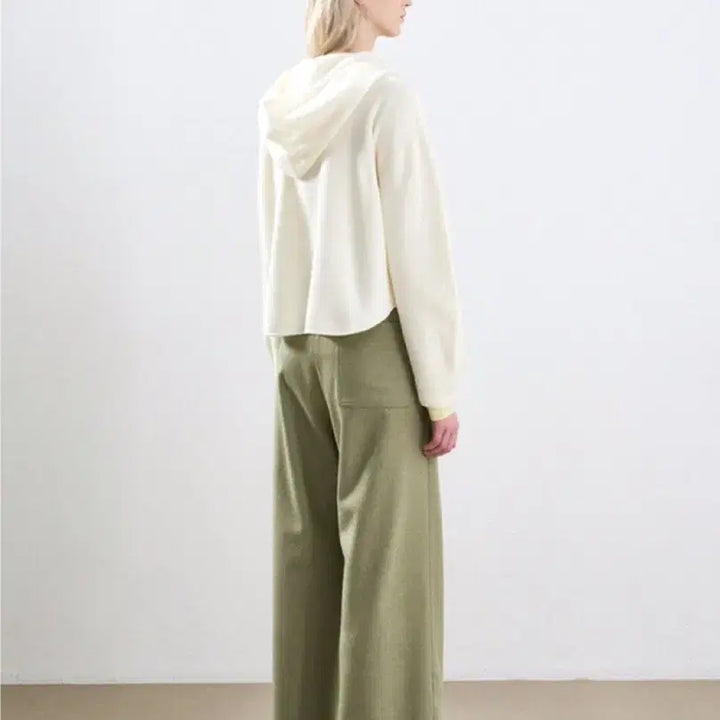 [BUNJANG] System 25FW New Cashmere Banding Wide Pants / 한섬 25fw신상 시스템 캐시미어 밴딩 와이드 팬츠 55