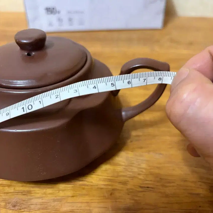 [BUNJANG] 90s Glazed Zisha Teapot (Medium) / (특112) 90년대 유약이 있는 자사호(중)