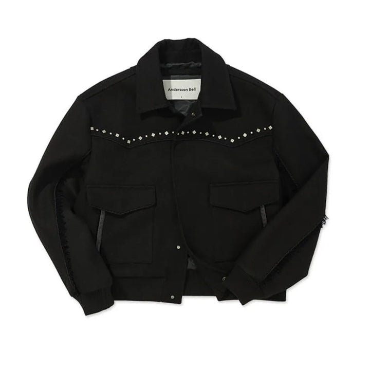 [BUNJANG] Andersson Bell Wool Western Blouson Jacket / 앤더슨벨 울 웨스턴 블루종 자켓