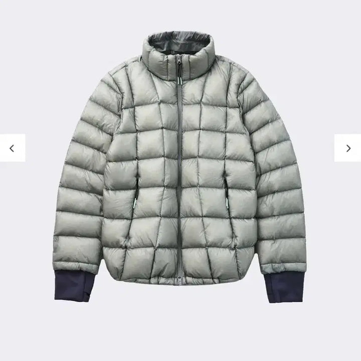 [BUNJANG] 999 Humanity Light Grey Puffer Jacket / 999휴머니티 구스 푸퍼 경량패딩 라이트그레이 1사이즈