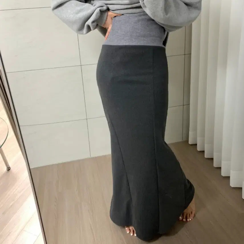 [BUNJANG] Black Long Skirt / <새상품> 블랙 롱스커트