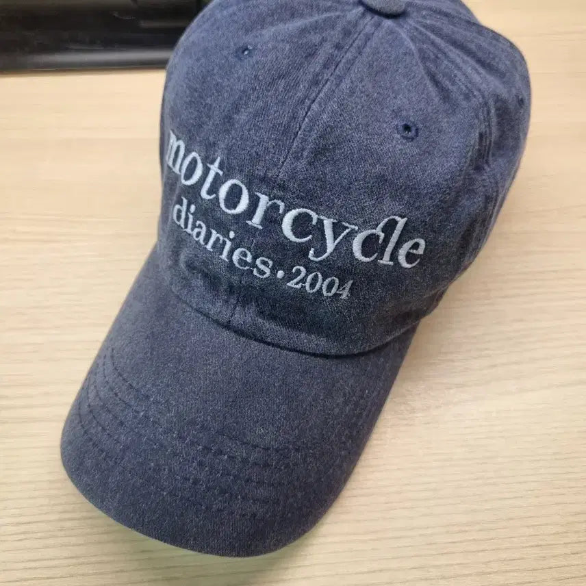 [BUNJANG] OGAF Motorcycle Navy Ball Cap / 오가프 Motorcycle 네이비 볼캡