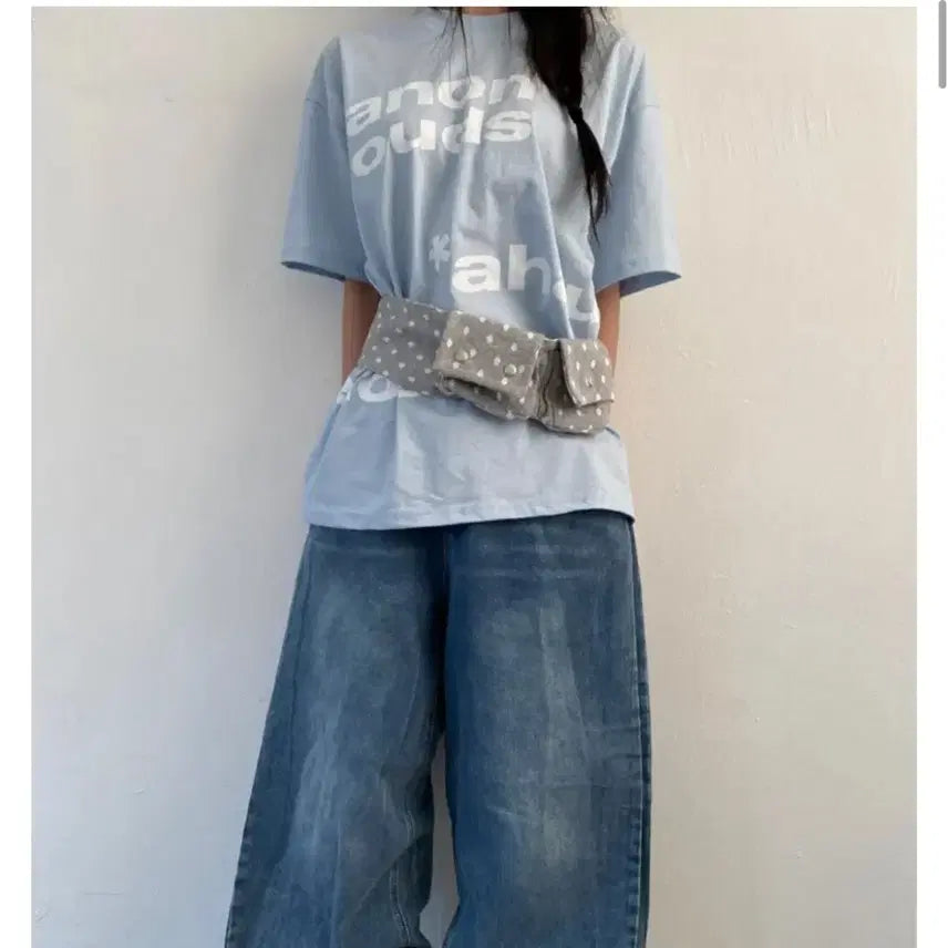 [BUNJANG] Ablly Layered Belt Bag / 벨트백 레이어드 아이템 에이블리