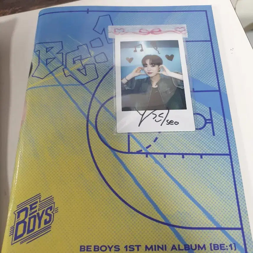 BE:BOYS 1st 미니앨범 BE:1 앨범 풀셋 + 싸인 폴라로이드