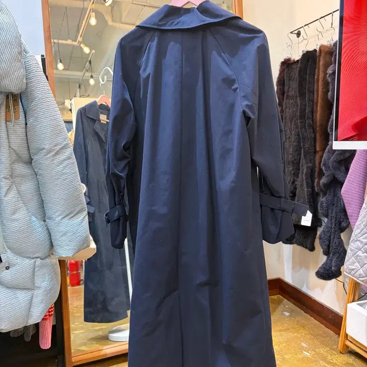 [BUNJANG] It MICHAA Navy Trench Coat / 잇미샤 트렌치코트