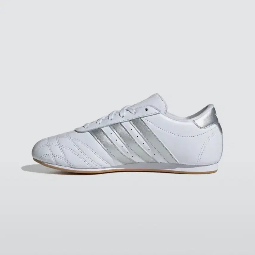 [BUNJANG] Taekwondo Lace White/Silver Shoes / 태권도 레이스 - 화이트:실버