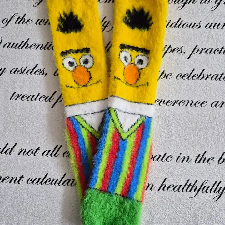 [BUNJANG] Sesame Street Bert &amp; Ernie Socks Set / 세서미 스트리트 버트,어니 양말 세트
