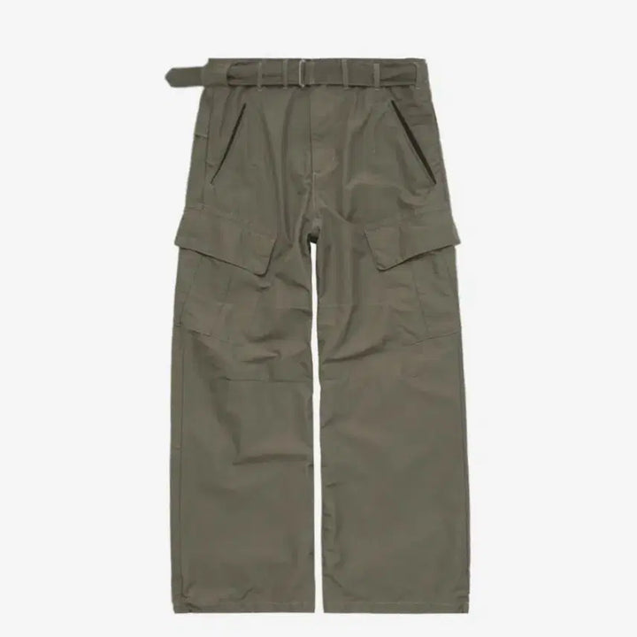 [BUNJANG] Politeru Nylon Belted Cargo Pants (Size 3) / 3) 폴리테루 나일론 벨티드 카고 팬츠 새상품