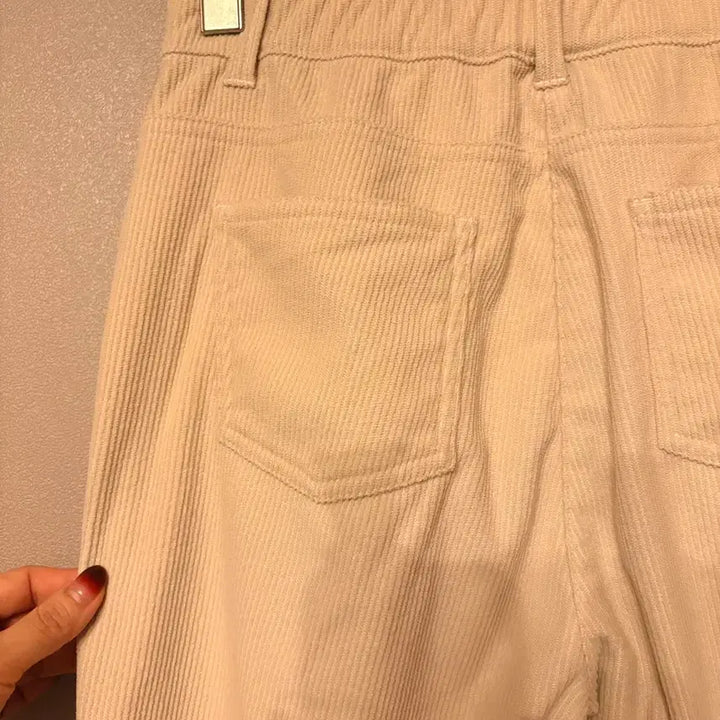 [BUNJANG] LE TROIS Corduroy Pants / LE TROIS 골덴 (2개금액) 바지 베이지,, 차콜 새상품