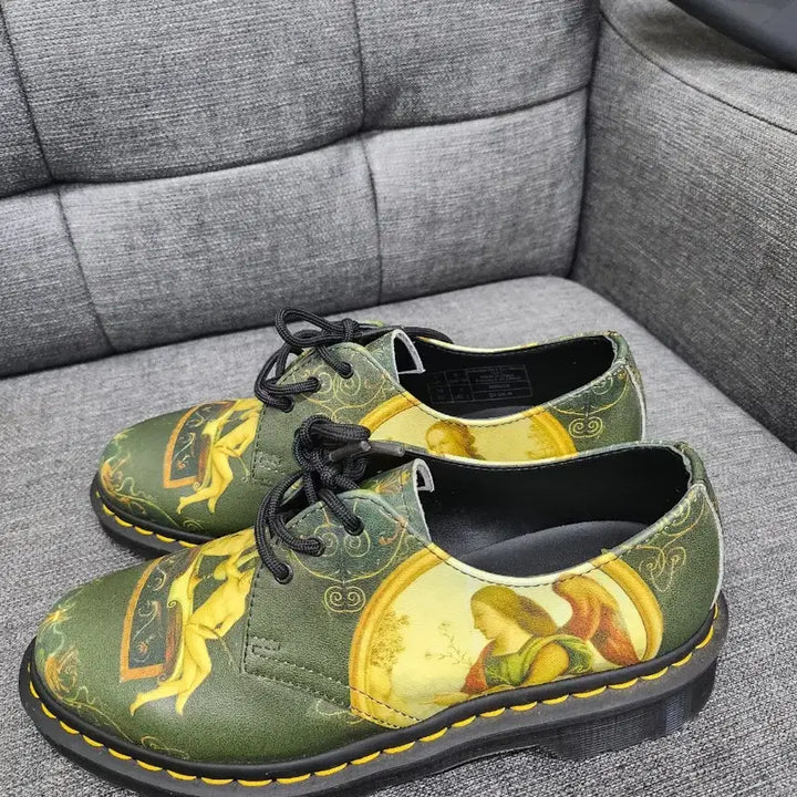 [BUNJANG] Dr. Martens 1461 Dipolo 3-Eye Brogue Leather Shoes EU38 (Limited Edition) / 닥터마틴 1461 디파올로 3홀 명화 EU38(한정판)