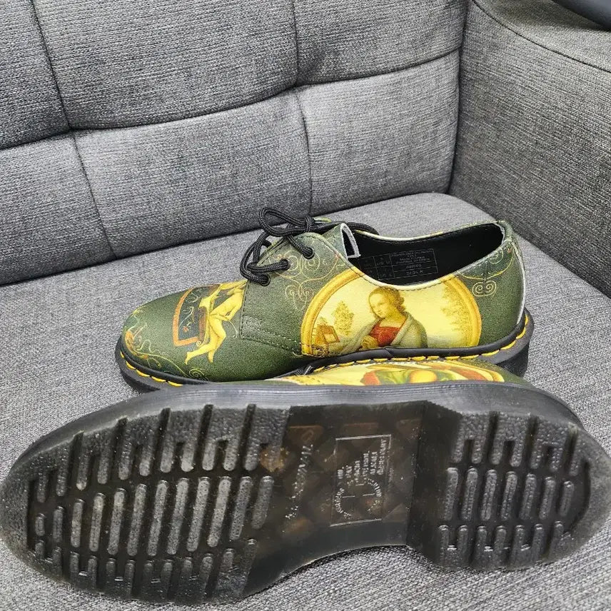 [BUNJANG] Dr. Martens 1461 Dipolo 3-Eye Brogue Leather Shoes EU38 (Limited Edition) / 닥터마틴 1461 디파올로 3홀 명화 EU38(한정판)