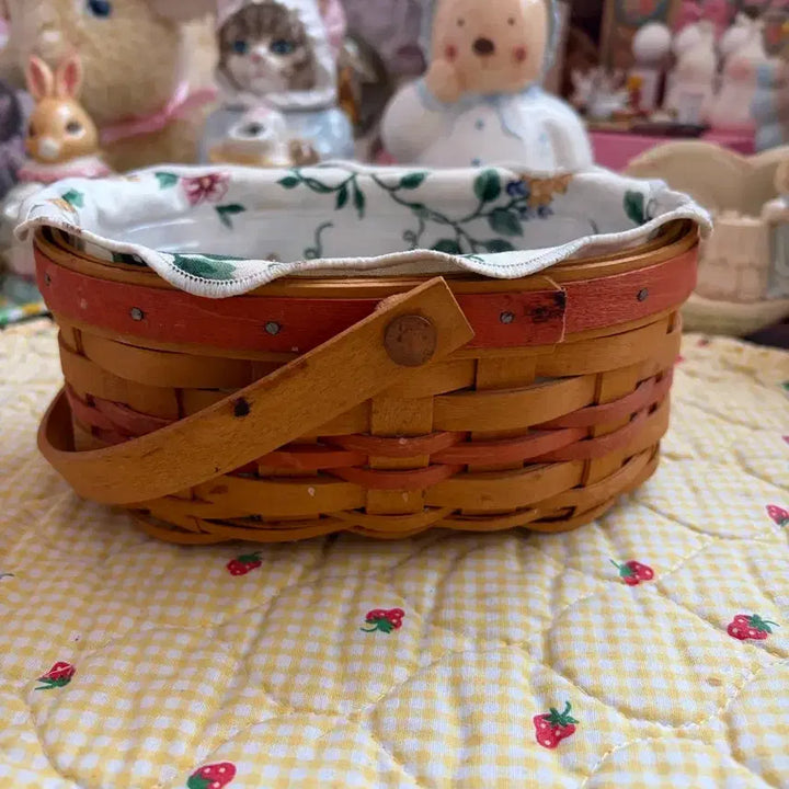 [BUNJANG] Longaberger 1999 Mother's Day Basket / 빈티지 1999년 롱거버거 어버이날 기념 바구니