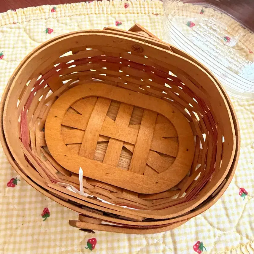[BUNJANG] Longaberger 1999 Mother's Day Basket / 빈티지 1999년 롱거버거 어버이날 기념 바구니
