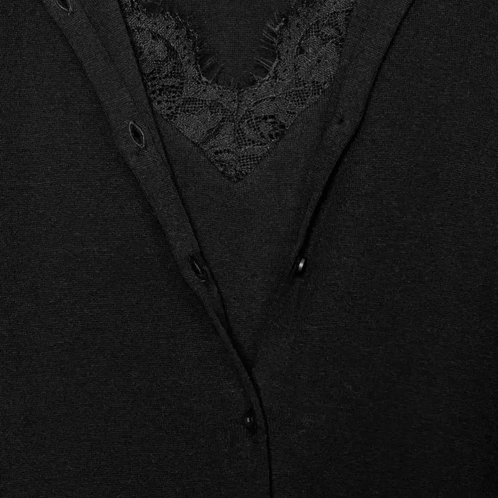 [BUNJANG] Zara Lace Combo Top Jacket (Black) / 자라 레이스 콤비 탑 재킷 (블랙/ S,M사이즈) 환승연애 현지 착용