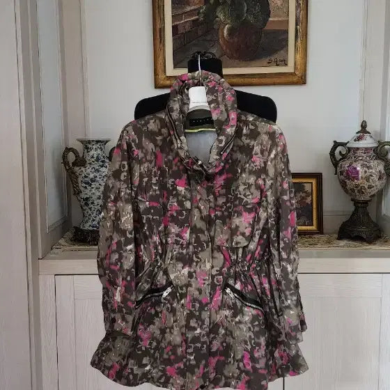 [BUNJANG] Sisley Camouflage Jacket / 시슬리 카모플라쥬 야상 자켓