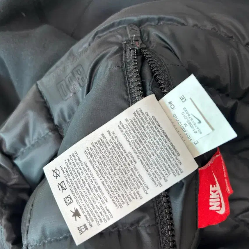 [BUNJANG] Nike Tech Fleece Hybrid Padded Jacket Black M / 나이키 테크플리스 하이브리드 패딩 양면 블랙 M