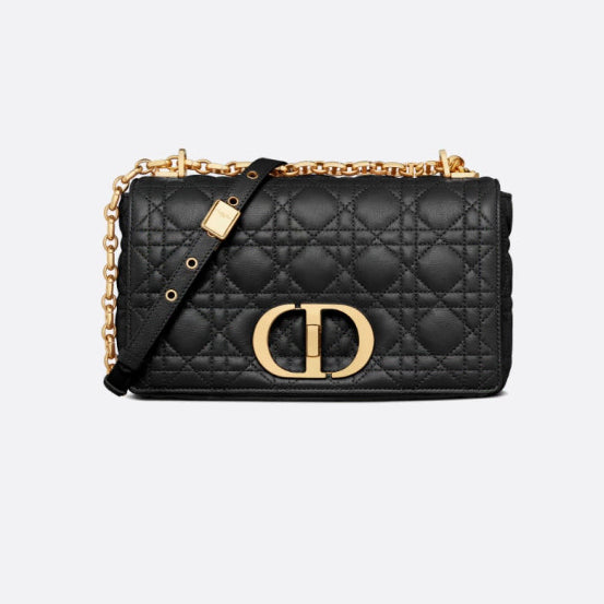 [BUNJANG] Dior Caro Medium Black Bag / 디올 카로백 미디움 블랙 M9242UWHC