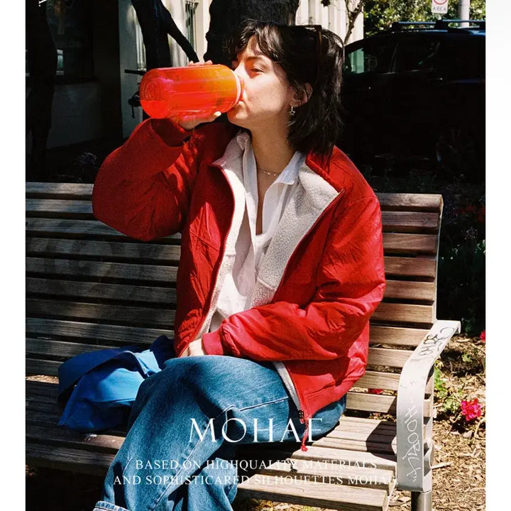 [BUNJANG] Reversible Jacket / 모헤 리버시블 자켓