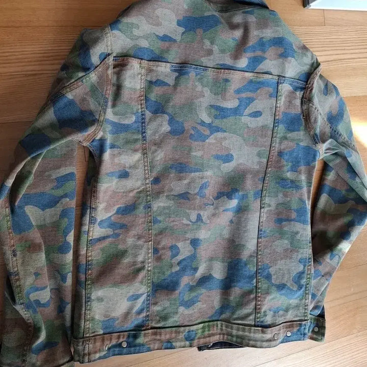 [BUNJANG] Vintage Reversible Denim Jacket / 새상품 빈티지 리버시블 양면 생지스판 청자켓