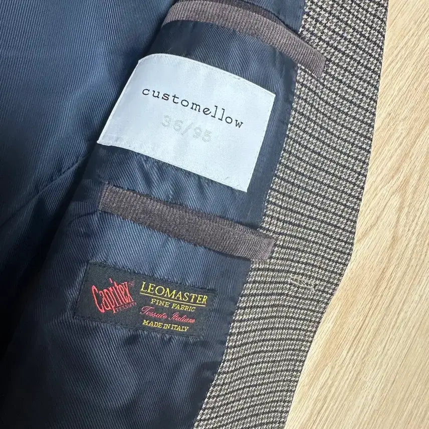 [BUNJANG] Customellow Glen Check Jacket (Size 95) / 정품) 커스텀멜로우 글렌체크 자켓 95 새상품