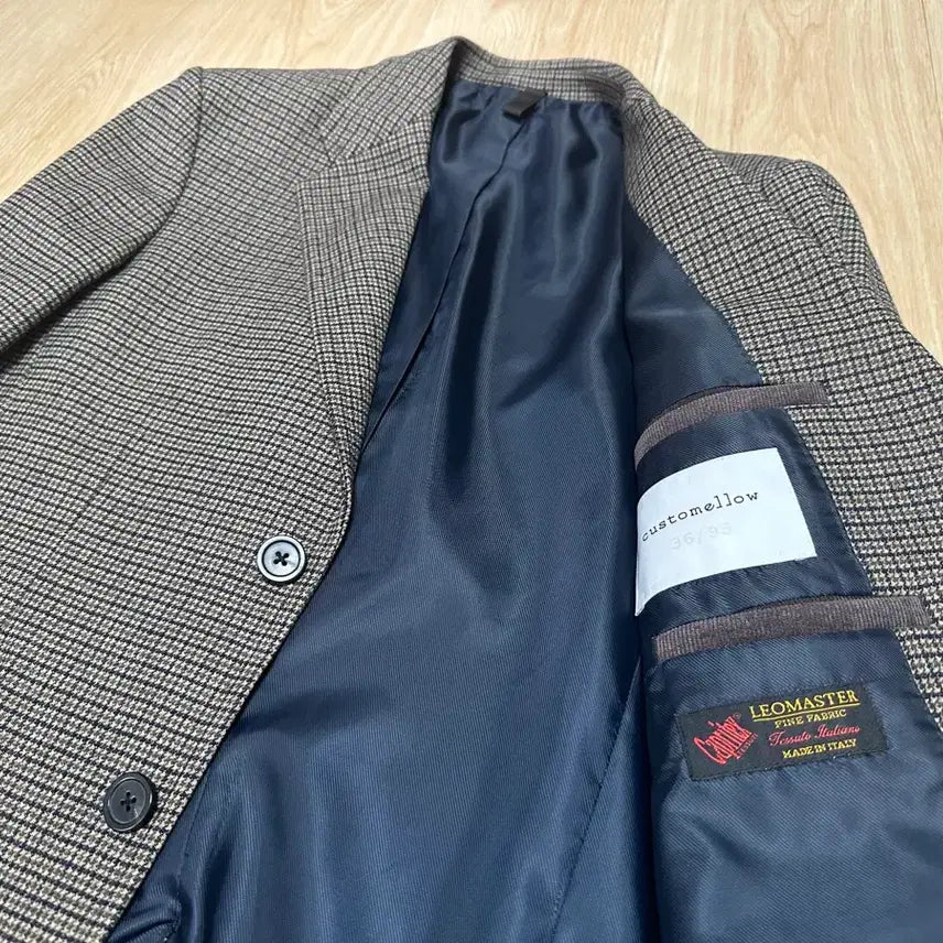 [BUNJANG] Customellow Glen Check Jacket (Size 95) / 정품) 커스텀멜로우 글렌체크 자켓 95 새상품