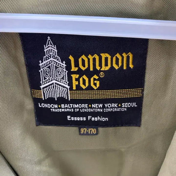 [BUNJANG] London Fog Classic Trench Coat / [초레어/민트급] 93년 삼성 에스에스패션 런던포그 오리지널 트렌치코트