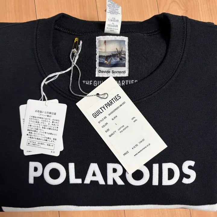 [BUNJANG] Wacko Maria David Sorrenti Sweatshirt / 와코마리아 23SS 다비드 소렌티 스웨트셔츠