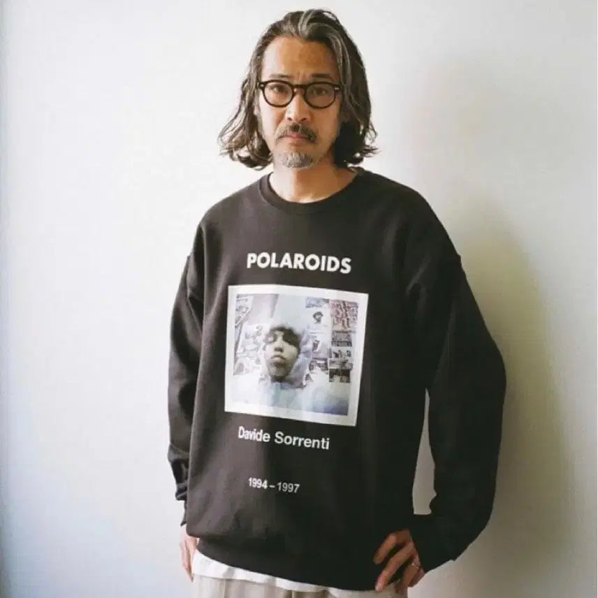 [BUNJANG] Wacko Maria David Sorrenti Sweatshirt / 와코마리아 23SS 다비드 소렌티 스웨트셔츠