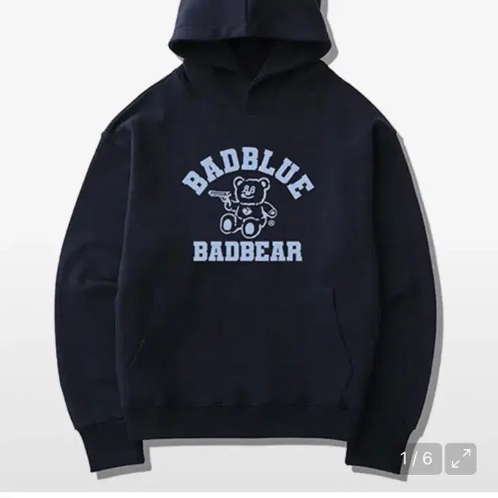 [BUNJANG] Bad Blue Hoodie + Pants Set / 배드블루 후디+팬츠 세트