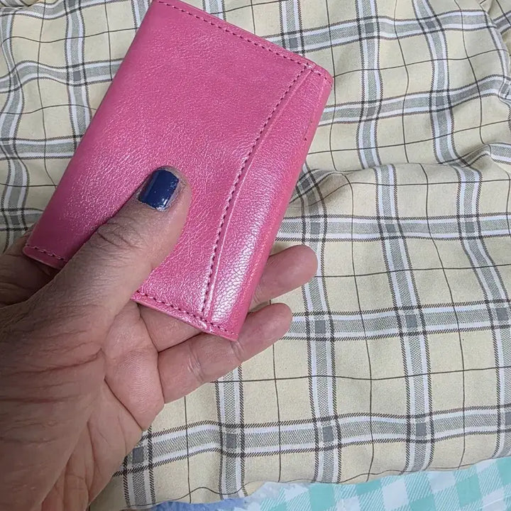 [BUNJANG] Christine Project Pink Card Wallet / 크리스틴프로젝트 CP 핑크 카드지갑
