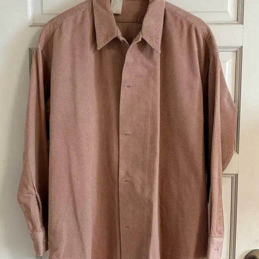 [BUNJANG] N.HOLLYWOOD Pink Corduroy Shirt / N.HOLLYWOOD 핑크 코듀로이 셔츠