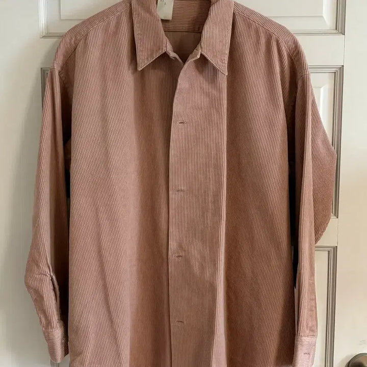 [BUNJANG] N.HOLLYWOOD Pink Corduroy Shirt / N.HOLLYWOOD 핑크 코듀로이 셔츠