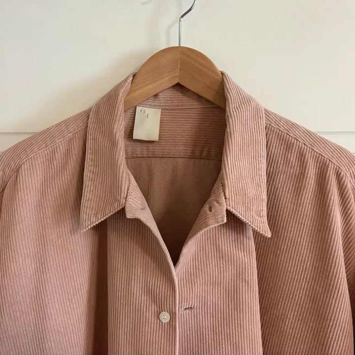 [BUNJANG] N.HOLLYWOOD Pink Corduroy Shirt / N.HOLLYWOOD 핑크 코듀로이 셔츠