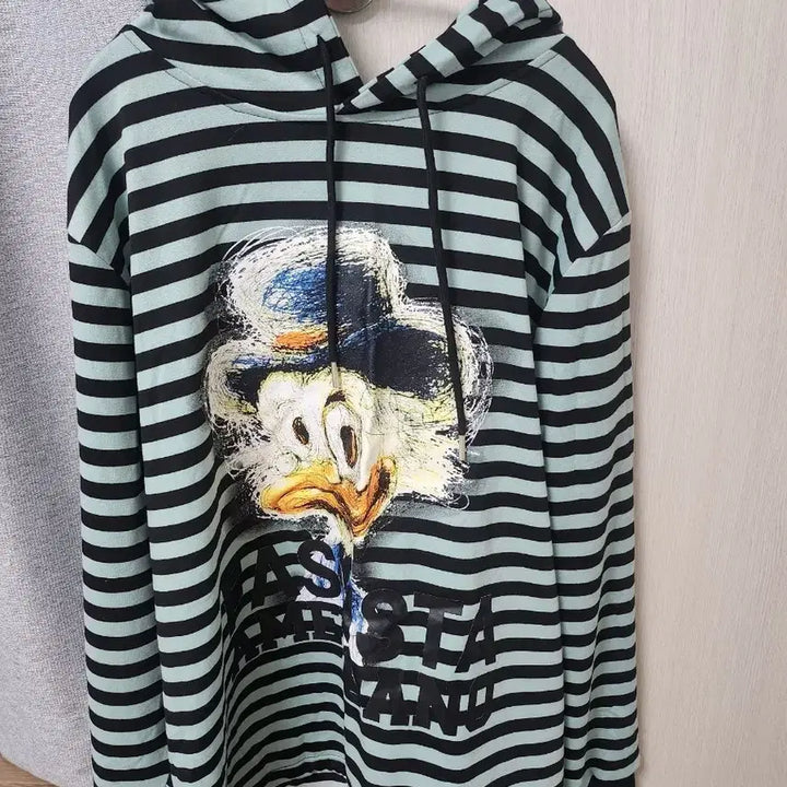 [BUNJANG] Striped Women's Hoodie / 여성 줄무늬 후드티