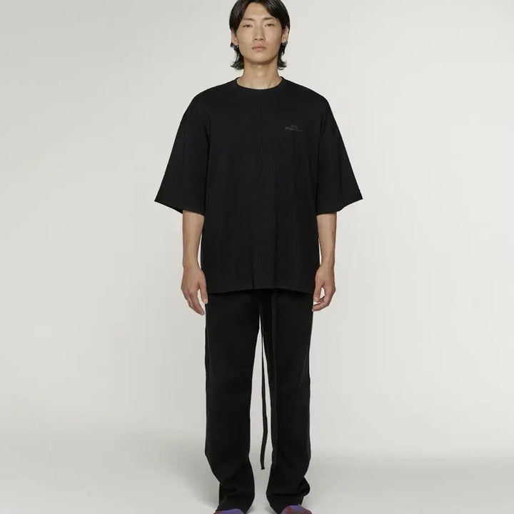 [BUNJANG] 032C Sloggi Logo Patch Ribbed T-shirt / [S] 032C Sloggi 로고패치 RIB 티셔츠