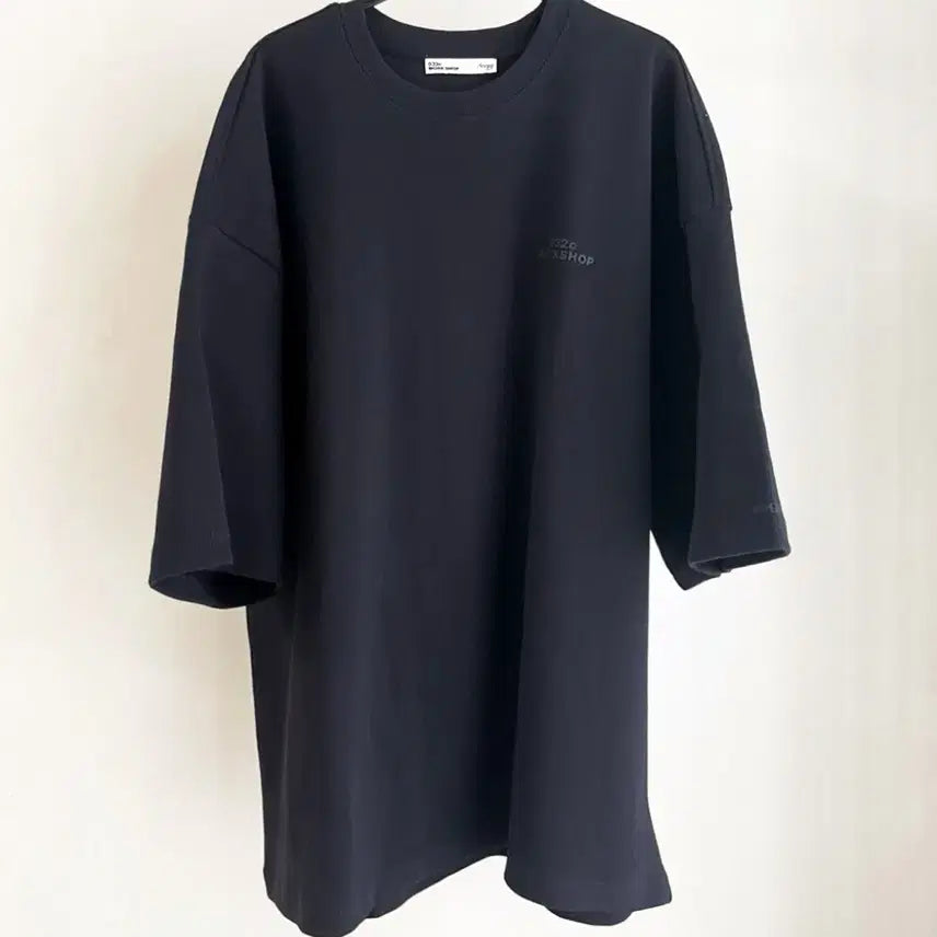[BUNJANG] 032C Sloggi Logo Patch Ribbed T-shirt / [S] 032C Sloggi 로고패치 RIB 티셔츠