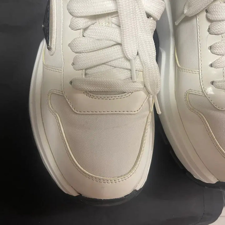 [BUNJANG] Prada Sneakers White 36.5 / 프라다 prada 여성 스니커즈 화이트 36.5 235 사이즈