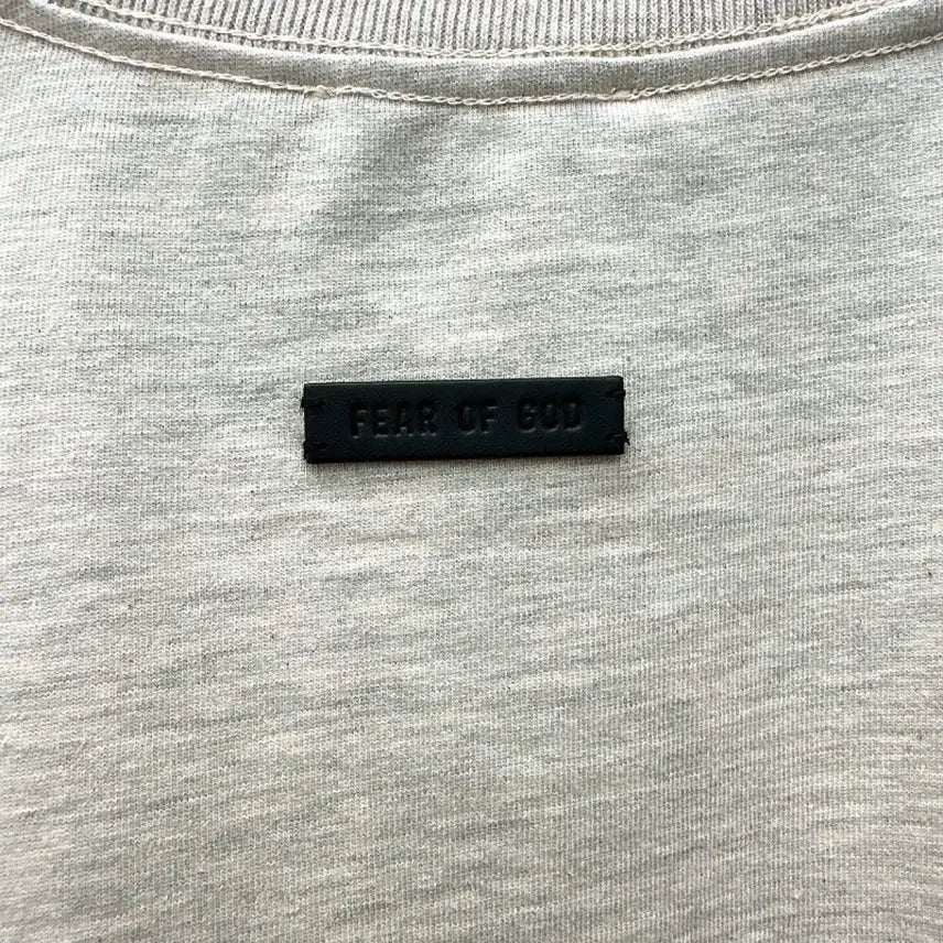 [BUNJANG] Fear of God Eternal Logo Long Sleeve Oatmeal / (정품/새상품) 피어오브갓 남성 오트밀 이터널 로고 롱슬리브