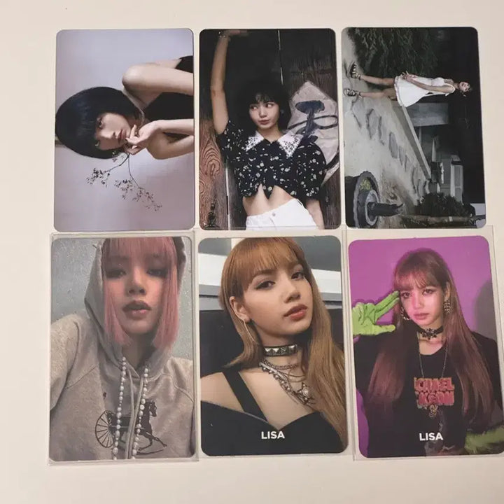 [BUNJANG] Blackpink Lisa Photocard Set / 블랙핑크 리사 포토카드 6장