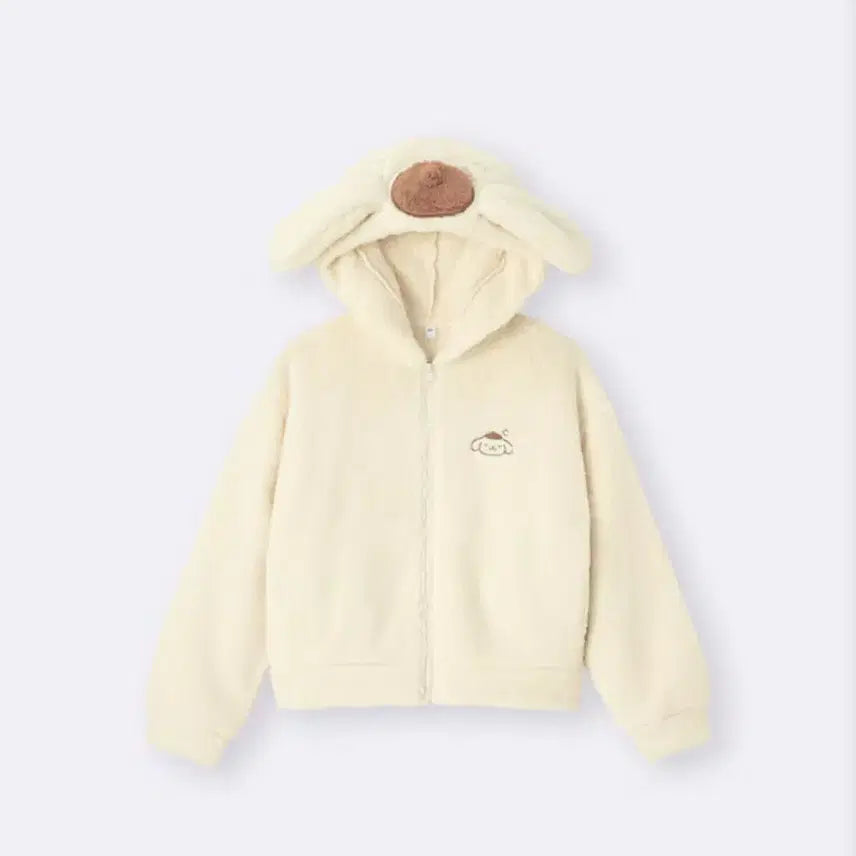 [BUNJANG] GU Sanrio PomPomPurin Hoodie / GU 산리오 후드집업 폼폼푸린