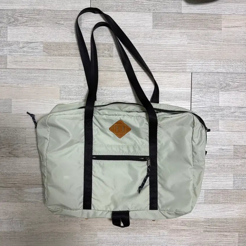 [BUNJANG] Khakis Duffel Bag Mint Stone Color / Khakis 카키스 더플백 민트 스톤컬러
