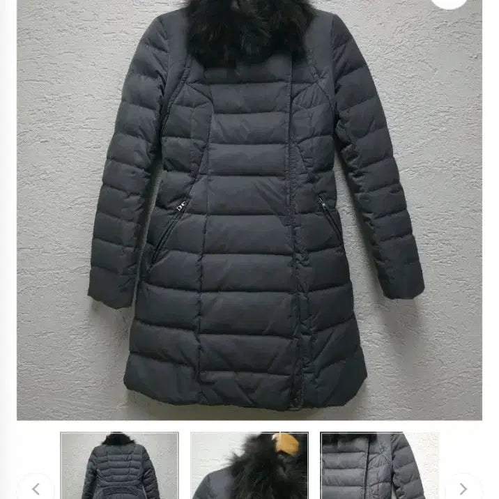 [BUNJANG] System Fox Fur Down Padded Jacket / 시스템 폭스퍼 다운패딩