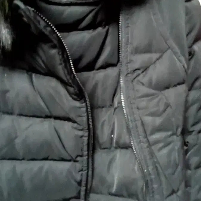 [BUNJANG] System Fox Fur Down Padded Jacket / 시스템 폭스퍼 다운패딩