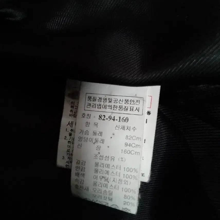 [BUNJANG] System Fox Fur Down Padded Jacket / 시스템 폭스퍼 다운패딩